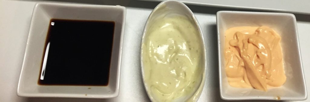 Sushi Roll Dipping Sauces