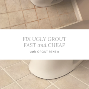 Grout Renew | Update grout color | DIY Makeover