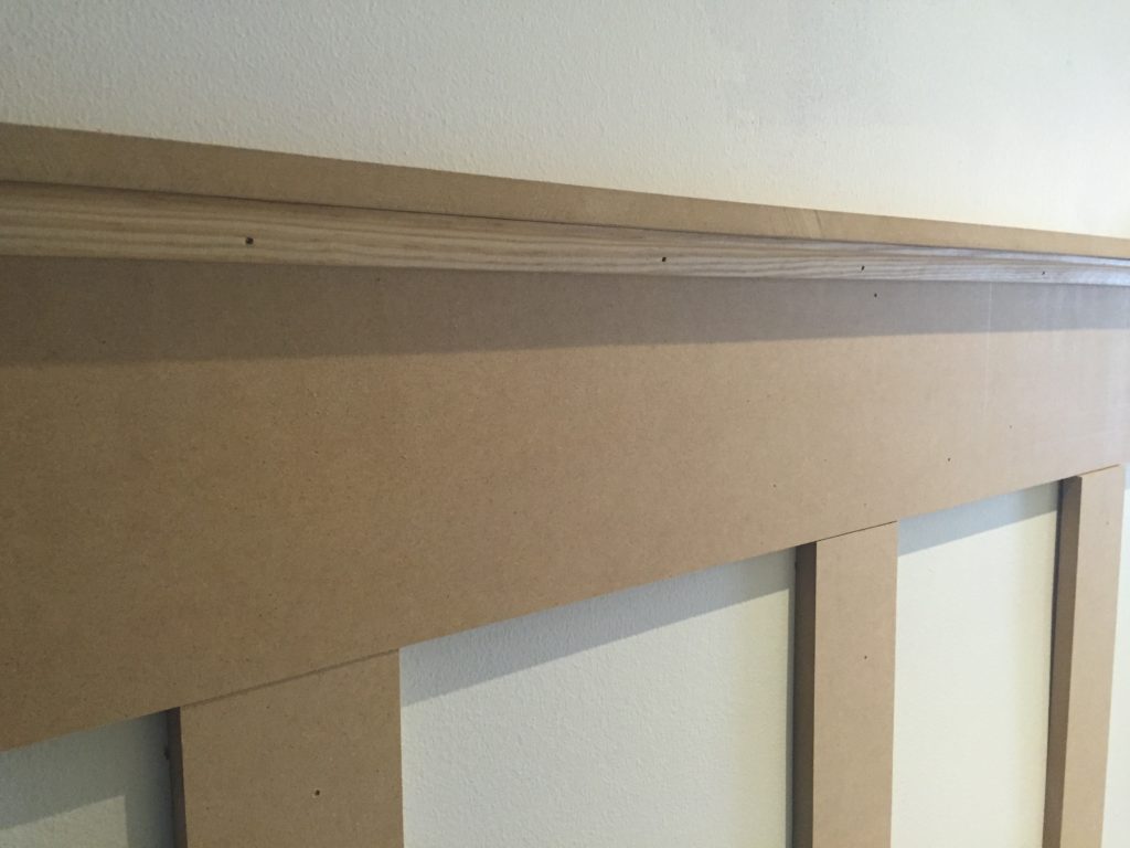 Update your Room with Board and Batten | Inexpensive DIY Project Using Wood Trim