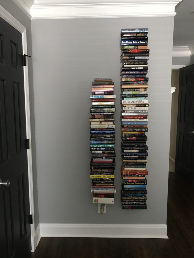 DIY Floating Book Shelves | Invisible Book Shelves | Book Organization | Book Shelf | Book Wall