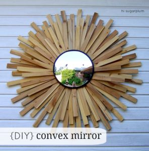 Sunburst Mirror | DIY With Wood Shims