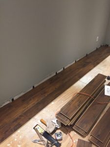 DIY Installing Laminate Flooring | Sam's Select Surfaces Cocoa Walnut