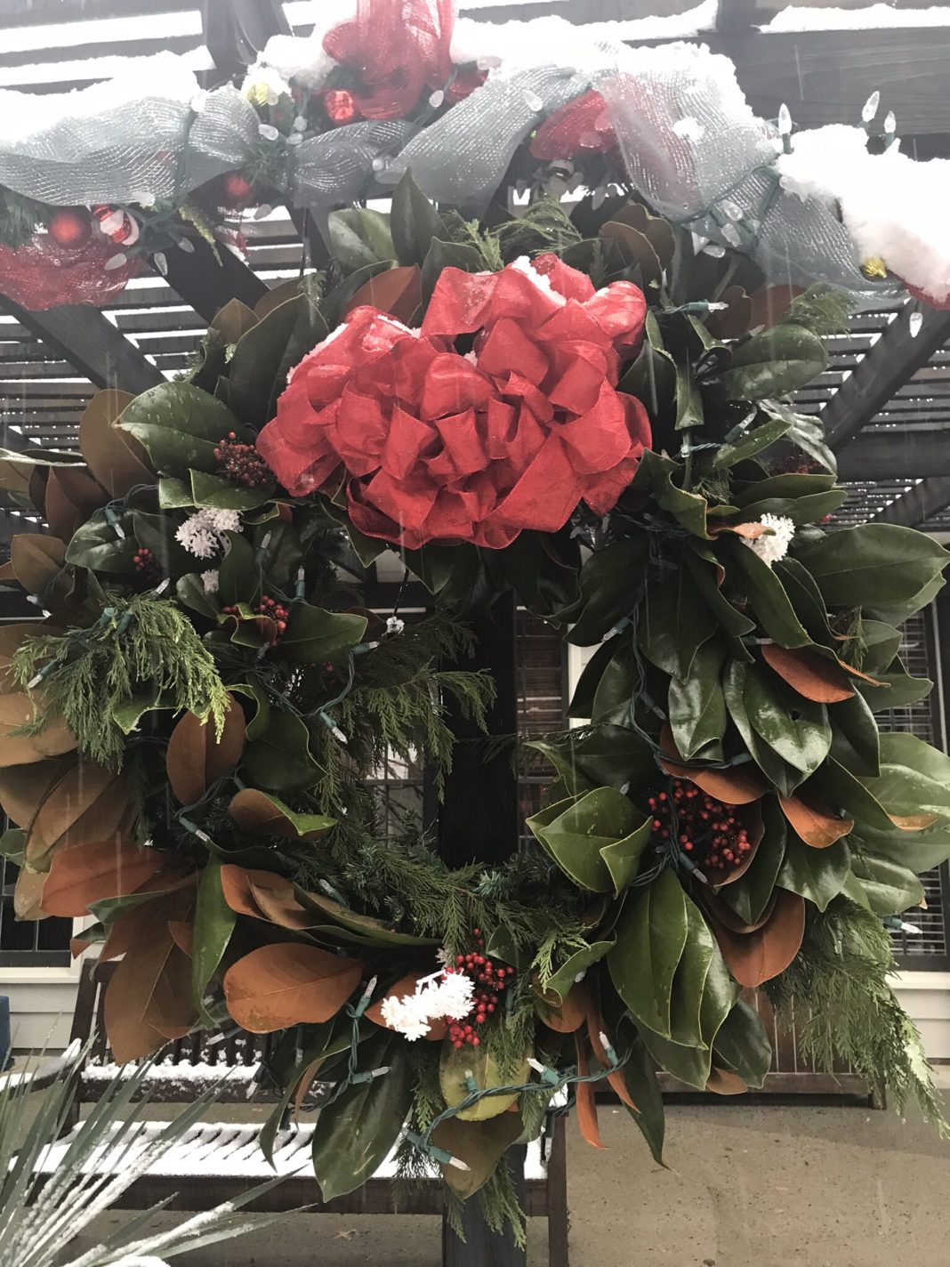 Outdoor Wreath, Magnolia Wreath, Christmas Decor, Christmas Wreath, Door Wreaths