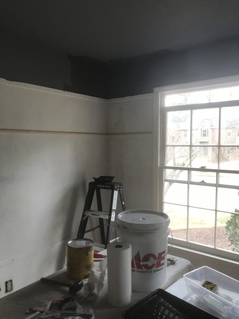 A Diy Bedroom Makeover Painting The